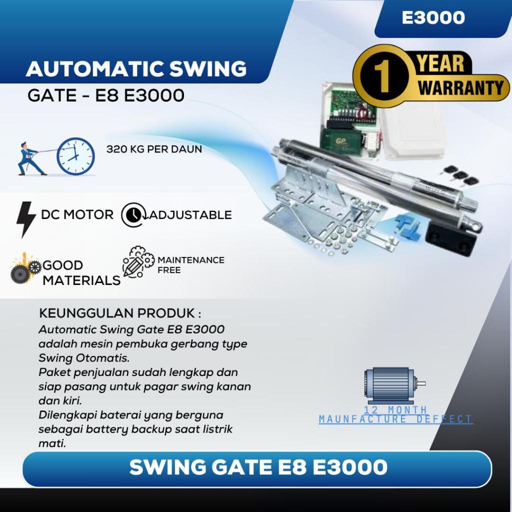 Automatic Swing Gate E8 E3000 DC Motor
